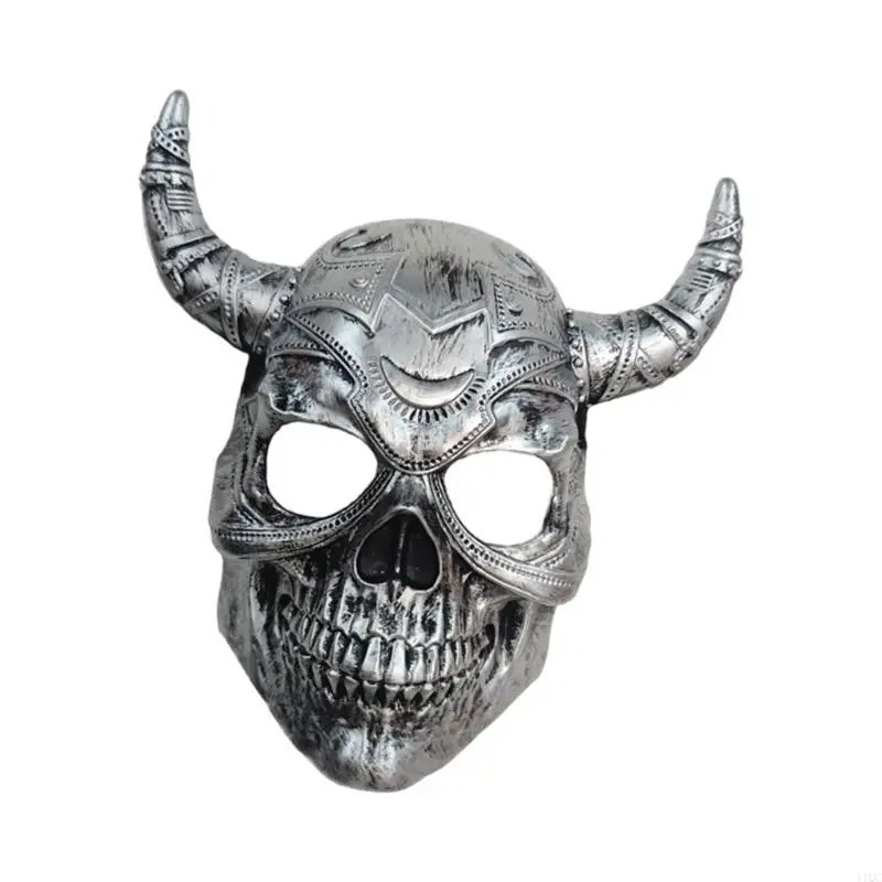 2025 New Goat Head Skull Mask Devil Demons Mask Cosplay Halloween Costumes Decors Prop Masquerade Mask Women Men