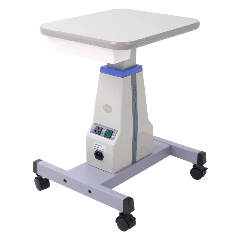 3A Motorized Optometry Lift Table Automatic Adjustable Work Station For Optical Shop Hospital Optometry Use