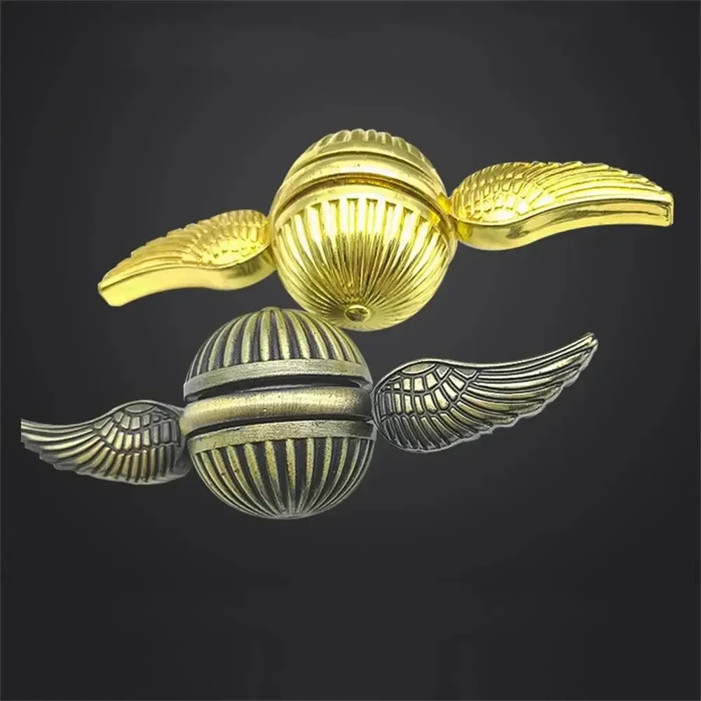 Fingertip Gyro Golden Snitch Fidget Spinner for Children Model Toys Gyro Relief Stress Stress Relief Toy juguetes para adulltos