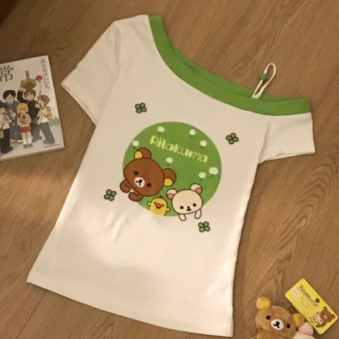 Женская футболка Rilakkuma полиэстер