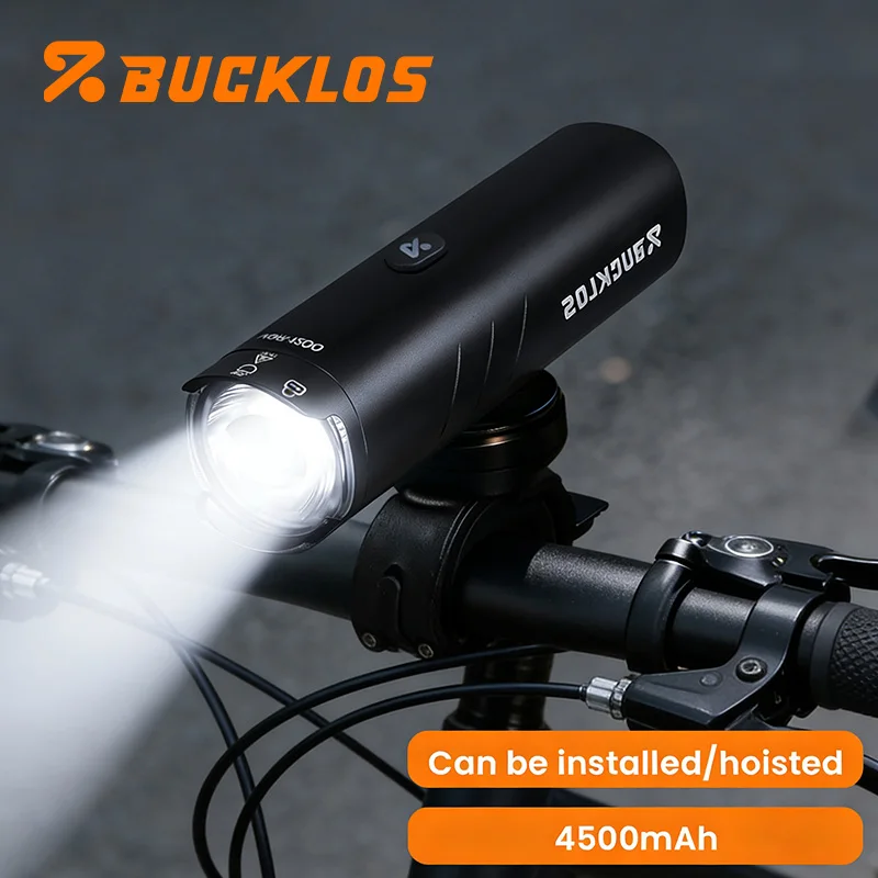 

Велосипедный фонарь 4500 мАч с USB-зарядкой, яркая фара для горного велосипеда, фонарик для MTB, IP66, передний свет для велосипедов и скутеров