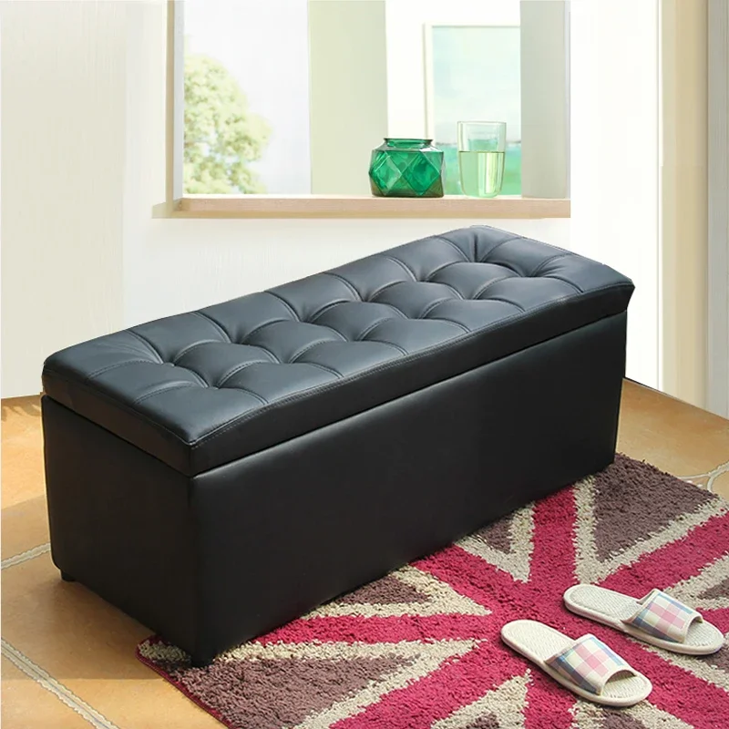 Clothing store, sofa stool, storage stool, bedside locker box can be seated, fitting room, household wear, shoe change stool