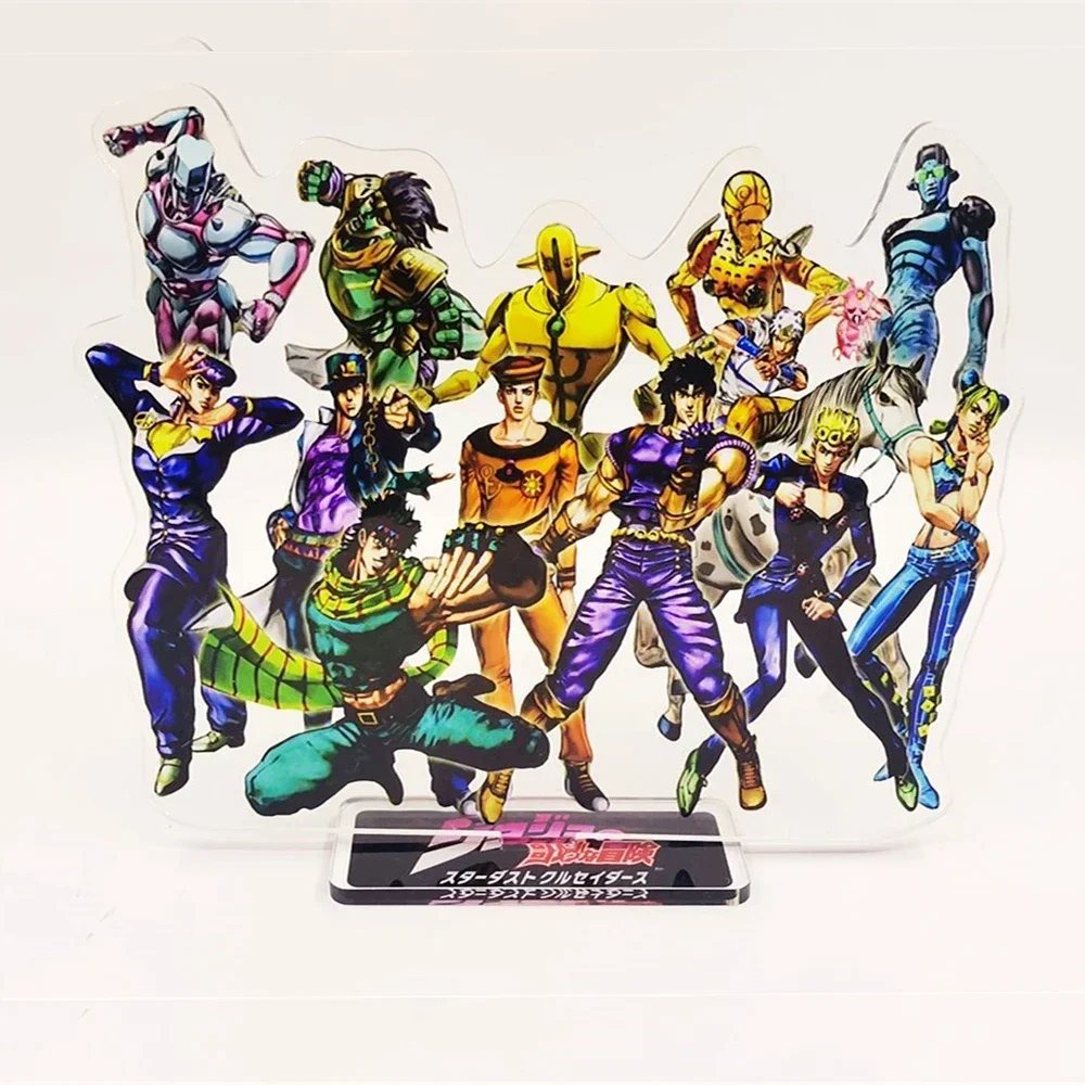 Joestar Joseph Jonathan Joutarou Jousuke Giorno Jolyne Johnny acrylic standee figurines anime decoratio