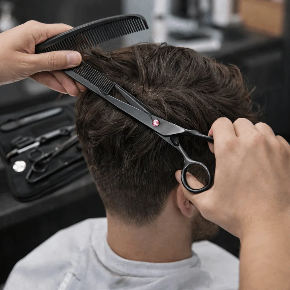 

6 Inch Haircutting Kit Cutting Tool Styling Tool Barber Shears Tools Vibrant colors Thinning Tool Haircut Shears Beauty Salon