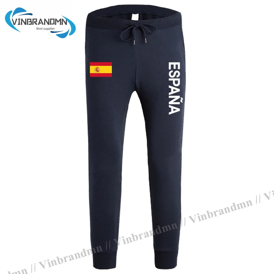 Kingdom of Spain Espana ESP Spanish Spaniard Mens Pants Joggers Jumpsuit Sweatpants Track Sweat Fitness Fleece Tactical Casual