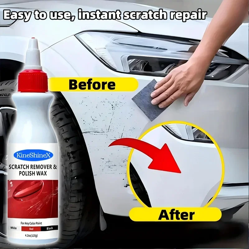 

YC12 Реставратор краски с губкой для ремонта автомобильных царапин Восковая краска для ремонта царапин для глубоких царапин Ремонт автомобильной краски