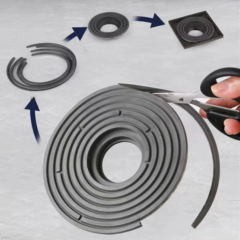 Large Size Odor And Insect Proof Floor Drain Core,138mm Floor Drain Core, Sewer Rapid Drainage Cover Bathroom Core Can Be Cut ﻿