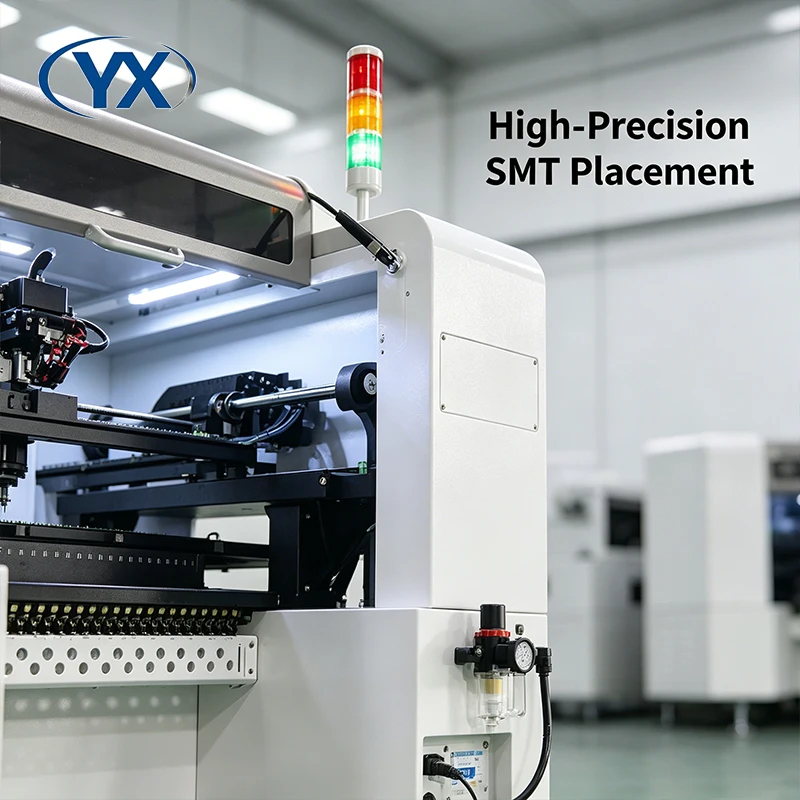 Stock in EU SMT550 Automatic Pcb Smd Electronic Products Machinery Pick and Place Robot Chip Mounter Smt Line with Camera