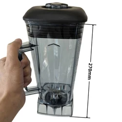 2L Square Container Jar Jug Pitcher Cup for blender Hurakan blw2 gastrorag b-012aj blades lid BPA FREE  replacement