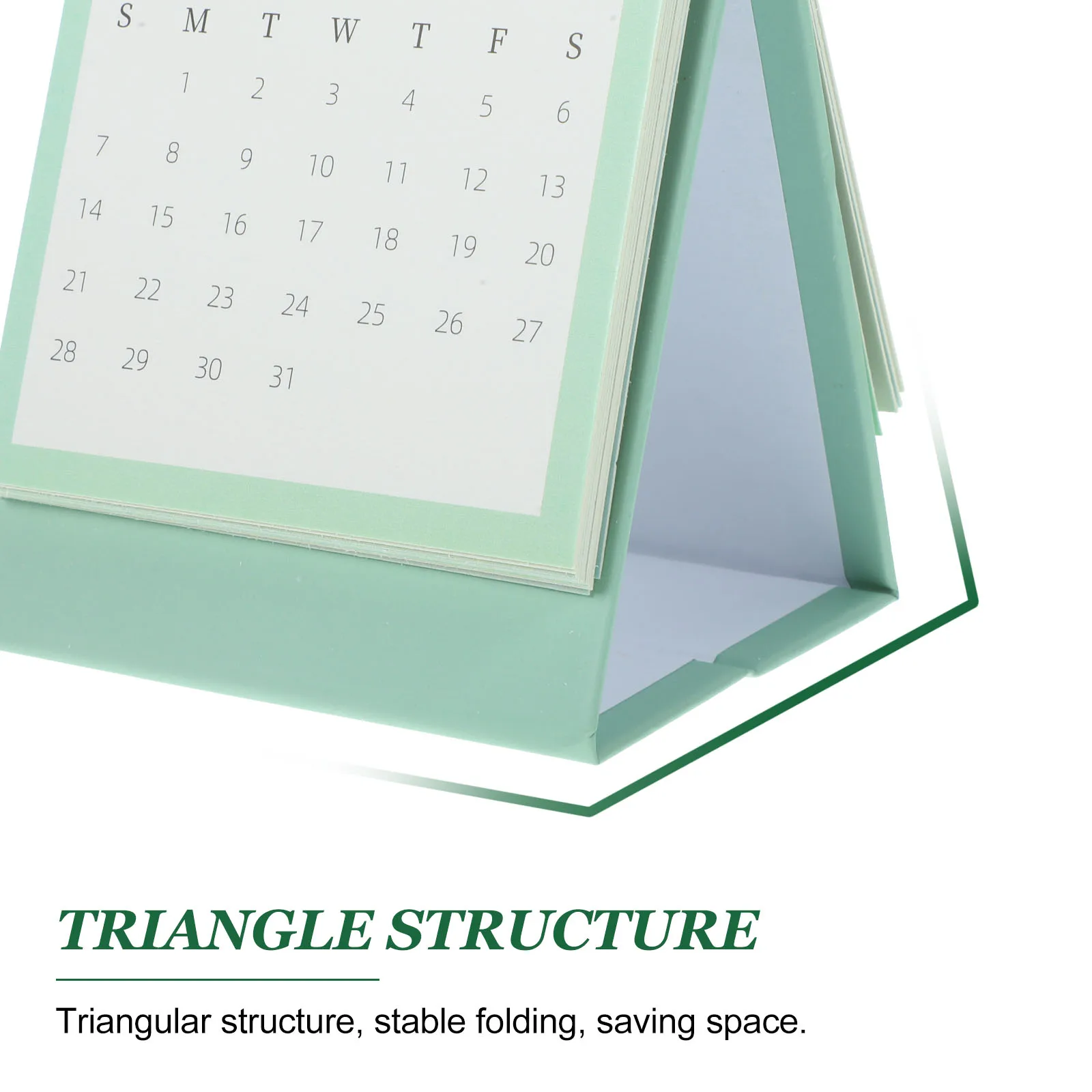 

Настольный отдельно стоящий бумажный мини-декоративный офисный домашний планировщик на 2024 год, компактный настольный подарок, изысканный стоячий календарь
