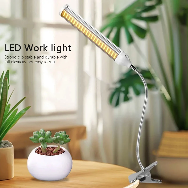 LED 220V 20W Macchina utensile Luce da lavoro Impermeabile a prova di olio a prova di esplosione Luce Tornio CNC Lampada Officina Lampada con clip