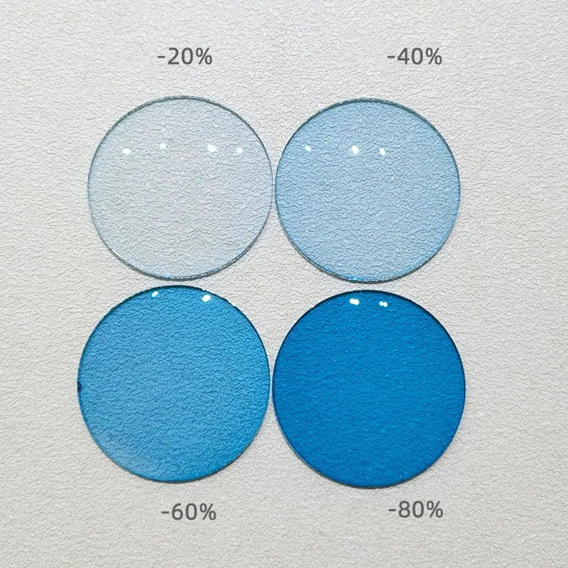 

1.56/1.60/1.67 Aspheric Customized Tinted Color Multi Hard Coat Anti Reflective Anti Scratch Prescription Lenses