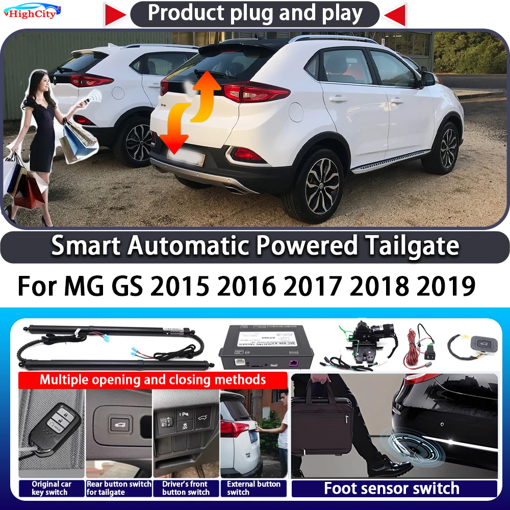 

For MG GS 2015 2016 2017 2018 2019 OEM Smart Automatic Powered Tailgate Key Control Trunk Lift Close Kit Electric Power Tailgate