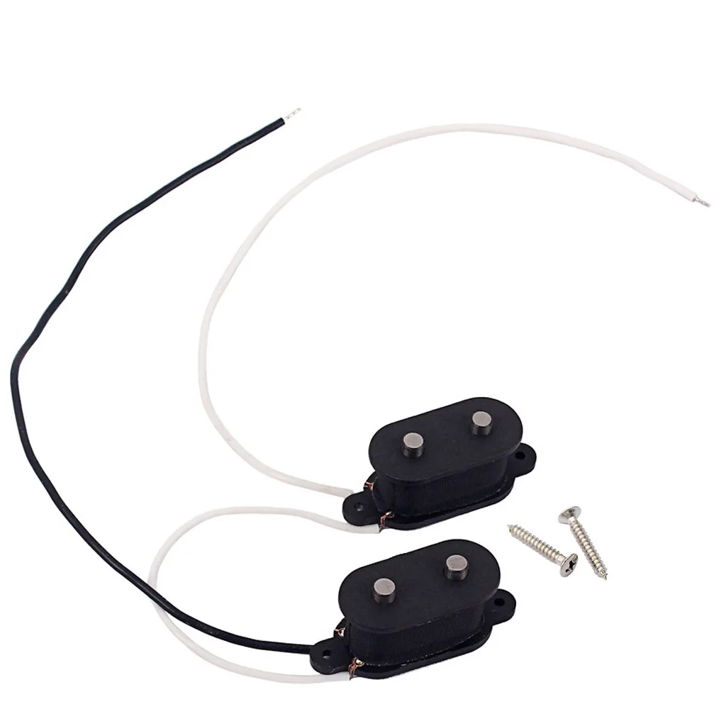 

XFDZ-Guitar Pickup Bass 4 String Vintage Style Alnico V Pickup Set For Fd Mustang