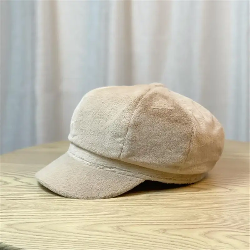 652F FAUXFUR BEERT HAT WINDING WINTIN