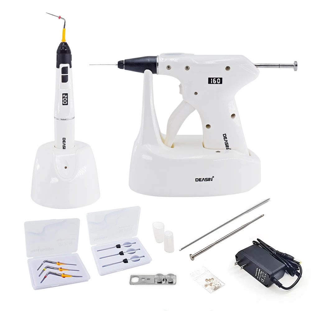 Cordless Portable Gutta Percha Obturation System Den tal Unit Obturation g un Pen Root Canal Filling Equipment Sets Tools Heater