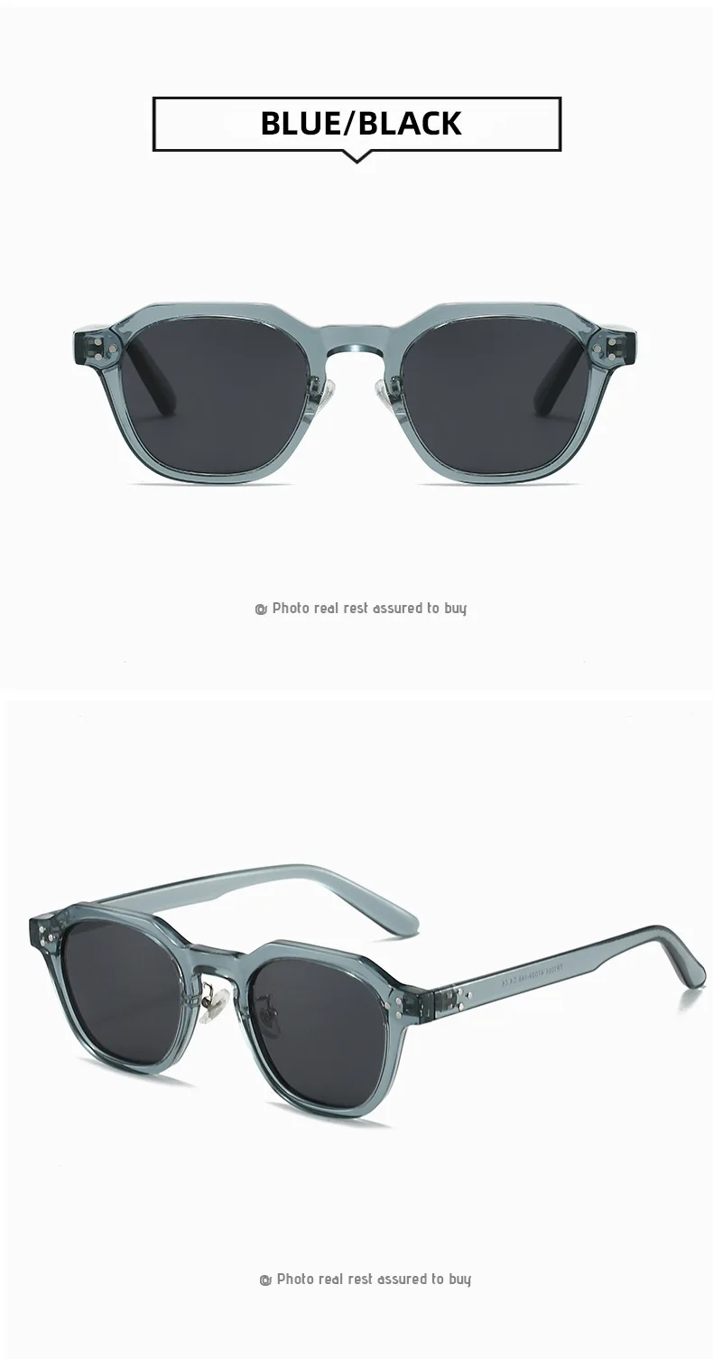 Retro Polarized Sunglasses Men Ultralight TR90 Frame Polygon Women Sun Glasses Outdoor High Quality Travel Eyewear Gafas De Sol