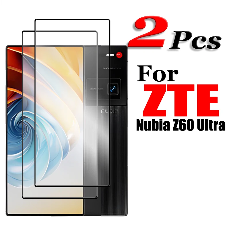 4/3/2PCS For ZTE nubia Z60 Ultra Tempered Glass For ZTE nubia Z60 Ultra 5G Screen Protector HD Full Cover Protective Glass