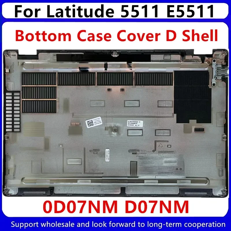 D shell para dell latitude 5511 e5511, base caso 0d07nm d07nm inferior