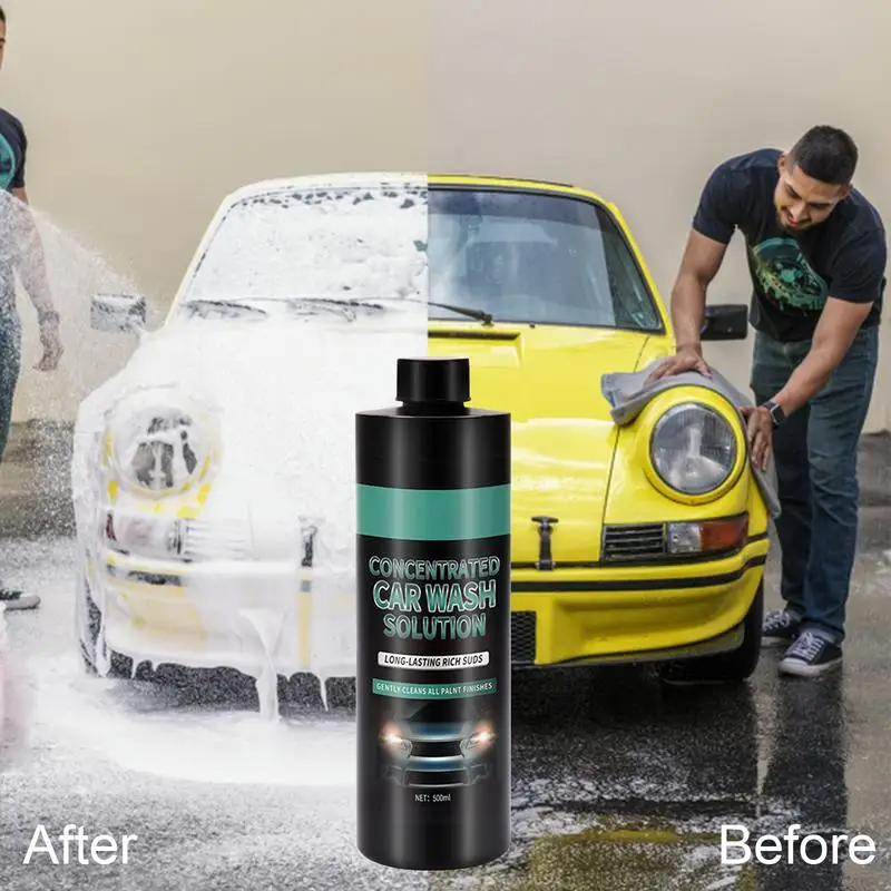 

concentrated car wash Solution Vehicle Cleaner Multi purpose Cleaning Liquid Surface Cleaner Remove Grease for Cars Trucks SUVs