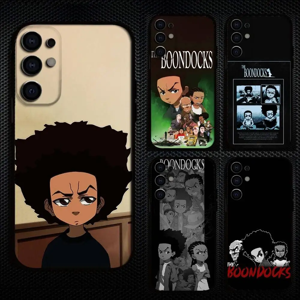 

The B-Boondocks Phone Case For Samsung S25,S24,S21,S22,S23,S30,Ultra,S20,Plus,Fe,Lite,Note,10,9,5G Black Cover
