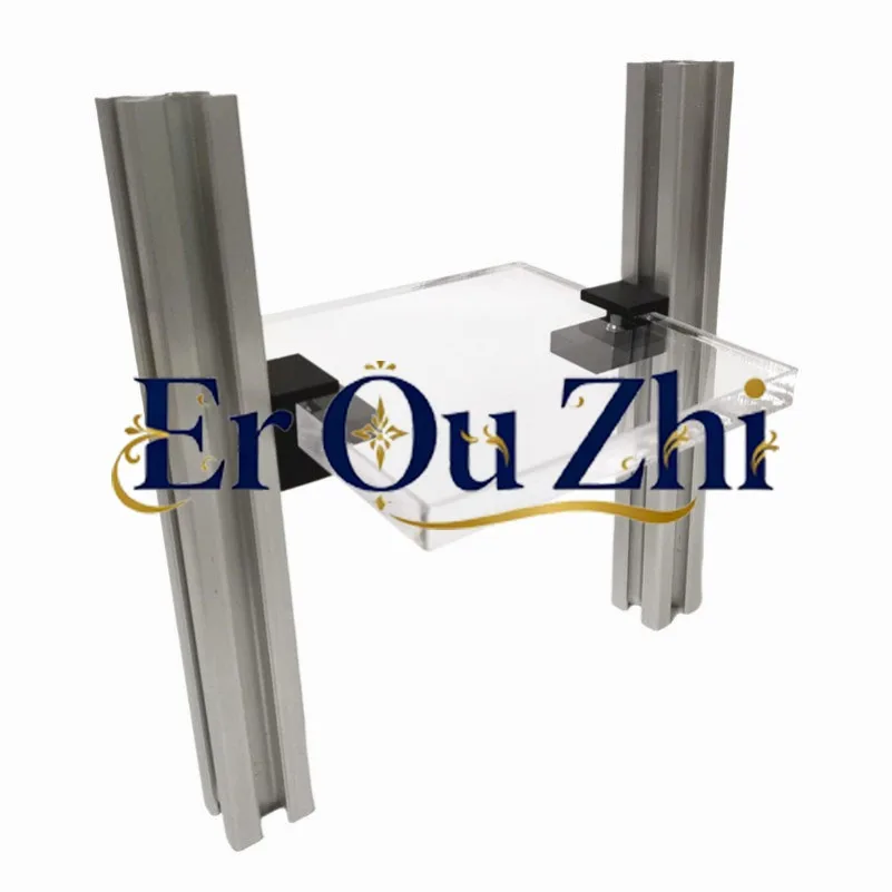 European standard aluminum profile frame laminate plexiglass fixing parts 2020 3030 4040PVC plate fixing parts