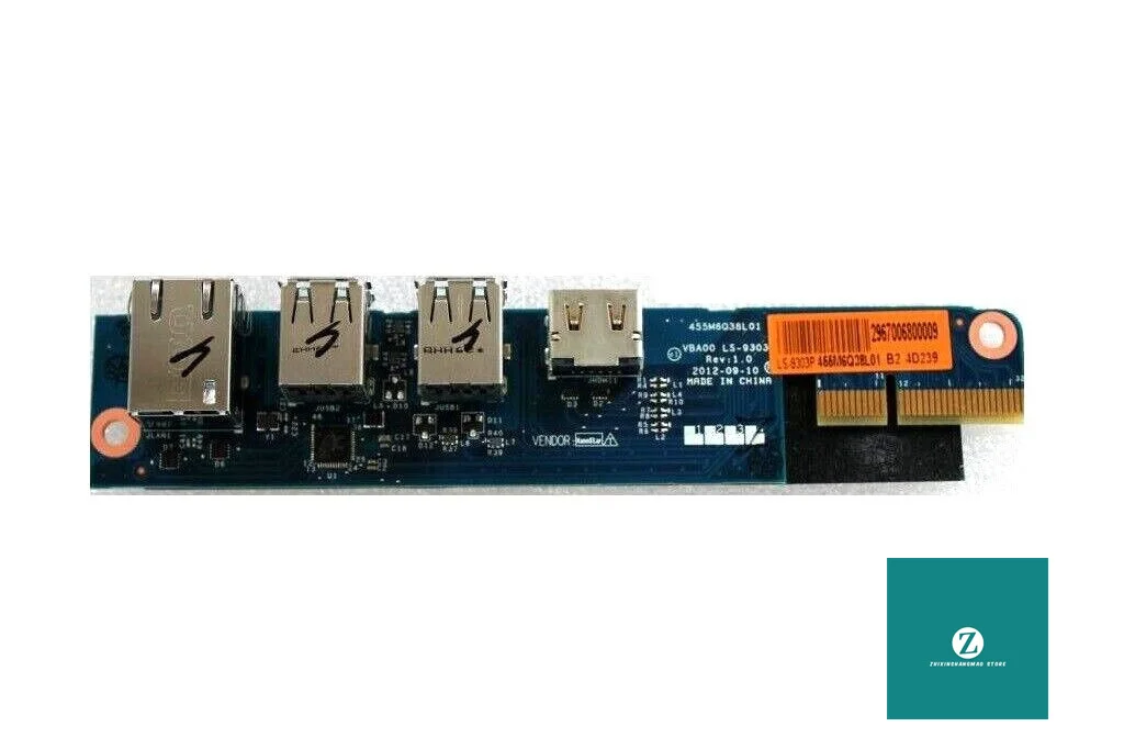 Genuino para Lenovo IdeaCentre C540 todo en uno serie HDMI USB Ethernet Board LS-9303P