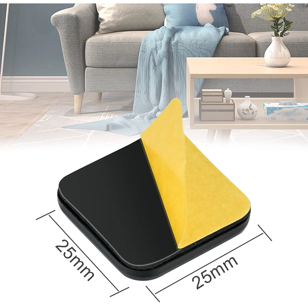 20pcs Furniture Sliders Feet Sliding Pads Movers Bed Sofa Table Moving Gliders Square Floor Protection Pad Moving Gliders ﻿