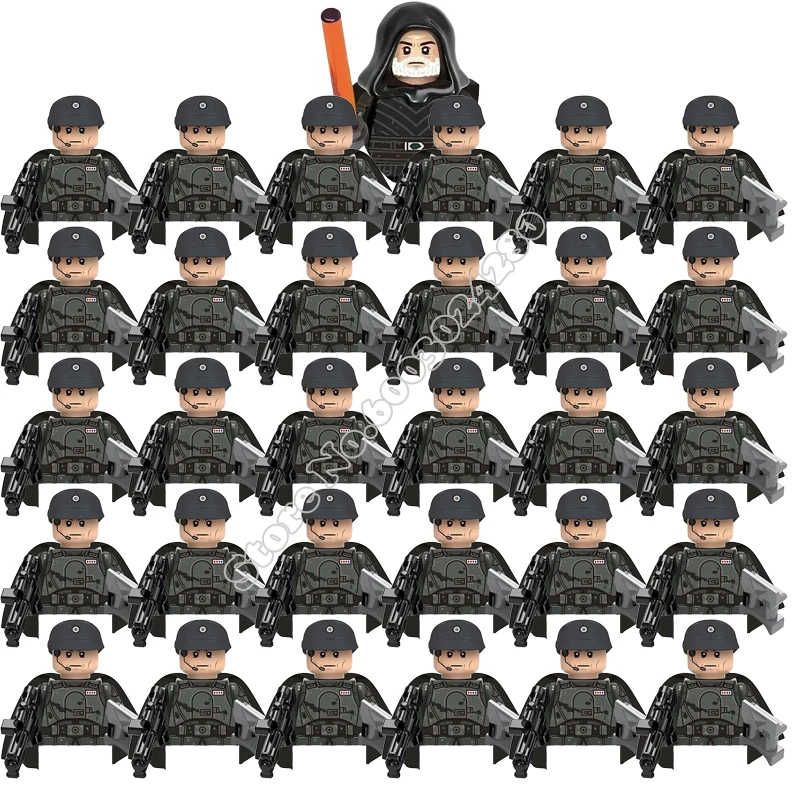 

Star Wars minifigure 31Pcs 501st Clone Troopers Blocks Commander bricks Ahsoka enoch Captain Action Figures Mini Kids Toys