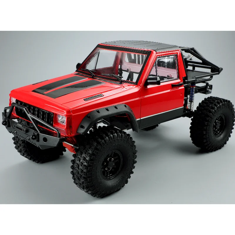 

1:10 Cherokee Climbing Car Simulates Four-wheel Drive Off-road Climbing Toy Electric T Car Metal Drive Shaft Oil Pressure Shock