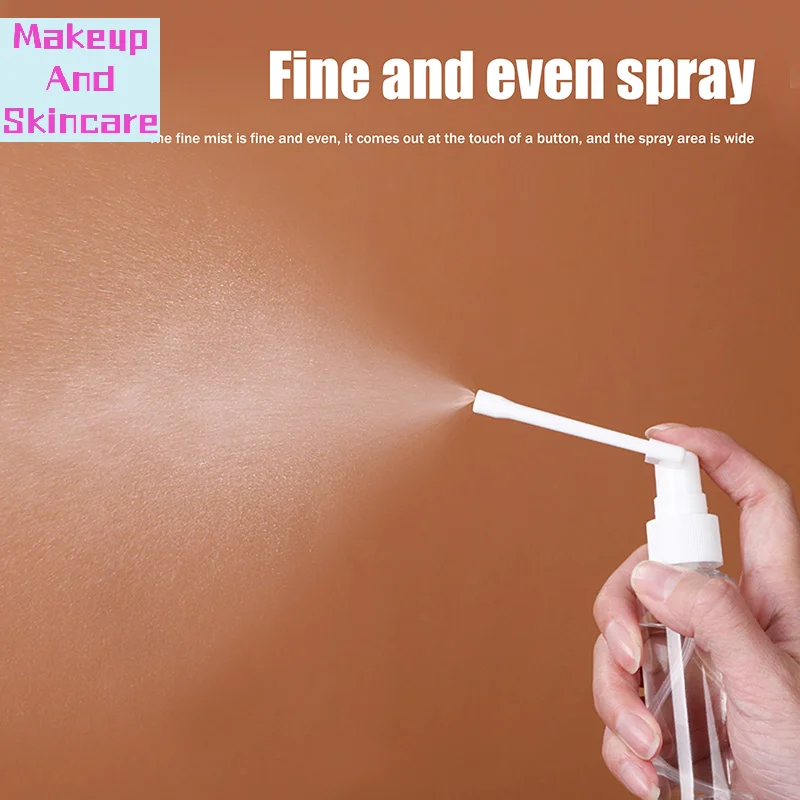 「1PC Container 10-120ml White Empty Plastic Nasal Spray Bottles Pump Sprayer Mist Nose Refillable Bottling Rotation Atomizer」