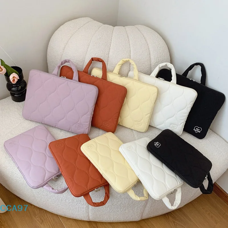 

Cute Laptop Handbag Shockproof 13 Inch Notebook Bag For Macbook Air 13 Case 11 Inch Tablet Sleeve Pouch For IPad Samsung Bag
