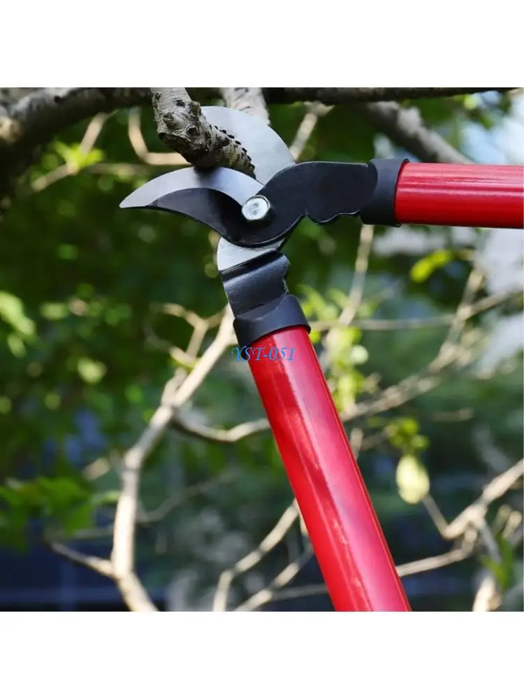 E15A Gardening Scissors Hedge Shear Pruner Shears Garden Tool Carbon Steel Hedge Shears Pruning Branches Plant Cutter