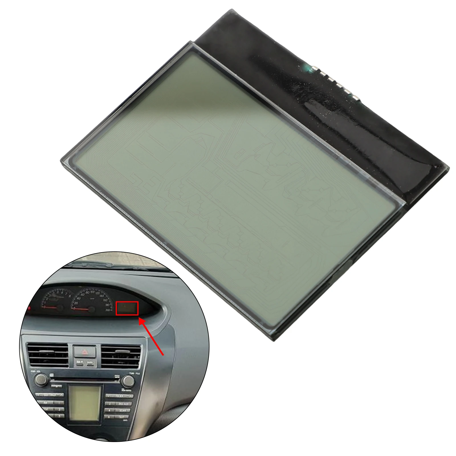 

LCD Screen Dashboard Capabilities Cluster Dashboard LCD Screen Replacement For Vios 2008-2012 Newest For Toyota