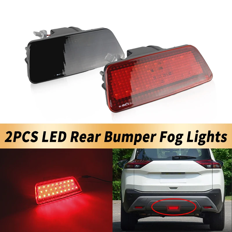 

1PC Canbus For Nissan X-trail Juke Rogue Murano LED Rear Tail Light Bumper Brake Lights Fog Lamps OEM#16380780 Car Accessories