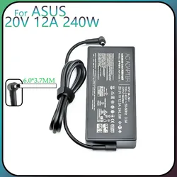 New 20V 12A 240W AC Adapter Laptop Charger For ASUS ROG 15 GX550LXS RTX2080 Power Supply ADP-240EB B 6.0 X 3.7mm