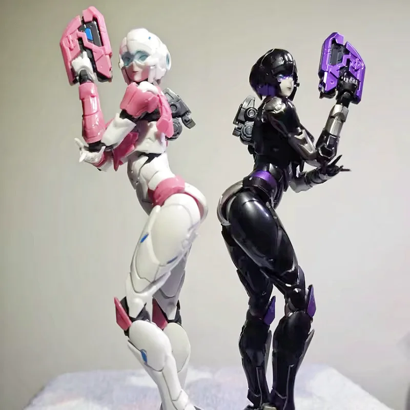 Mbreen Unlimited Charm Blackened Edition Aicy Flame Toy Arcee 16 cm Montagemodell Cyber Succubus/Dark Sky M66336/M66337 Schwarz
