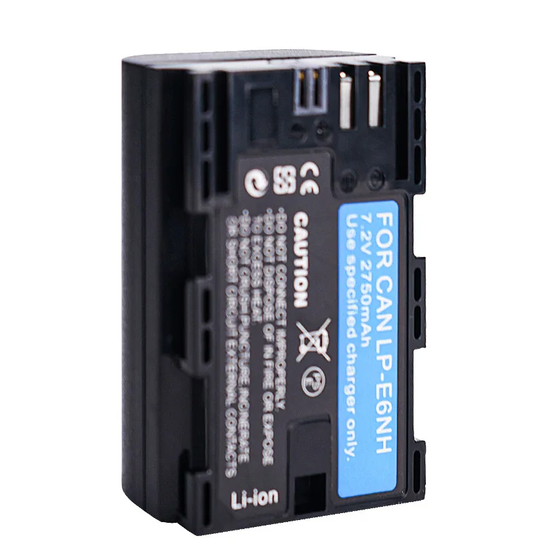 LP-E6NH 7.2V 2750mAH battery suitable for Canon camera EOS 5DS 5DSR 6Da 80D 90D 7D R6 R5 R7