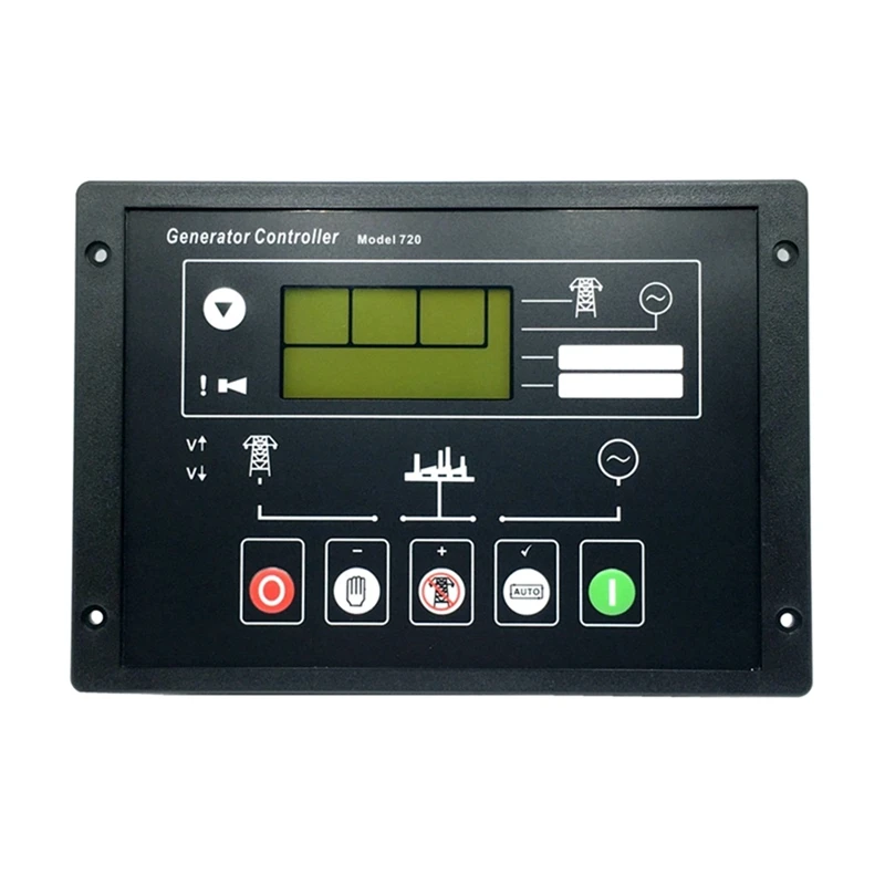 DSE720 Auto Start Generator Controller Module Generator Control Panel Alternator Protecting Control Board Genset Accessories