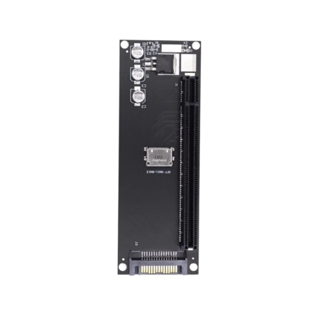 

PCIe to SFF-8611 Adapter,Oculink SFF-8611 to PCIe PCI-Express 16X 4X Adapter with SATA Power Port for Mainboard Graphics