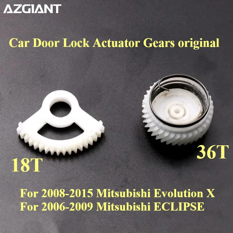 

Azgiant 18T 36T Car Door Lock Actuator Gears original For Mitsubishi Evolution X 2008-2015 Eclipse 2006-2009 Interior Parts DIY