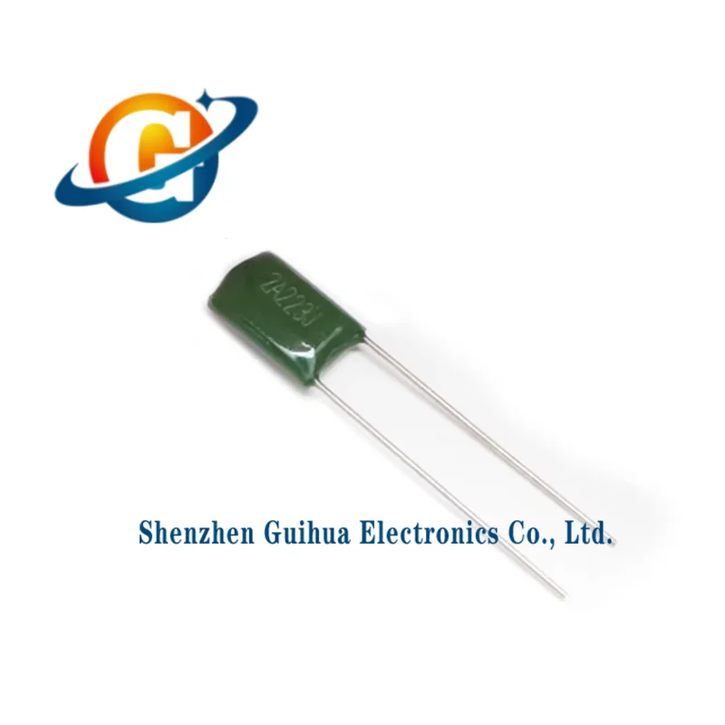 50pcs polyester capacitors 2A223J 100V22NF with a pin distance of 5mm 2A223 100V223