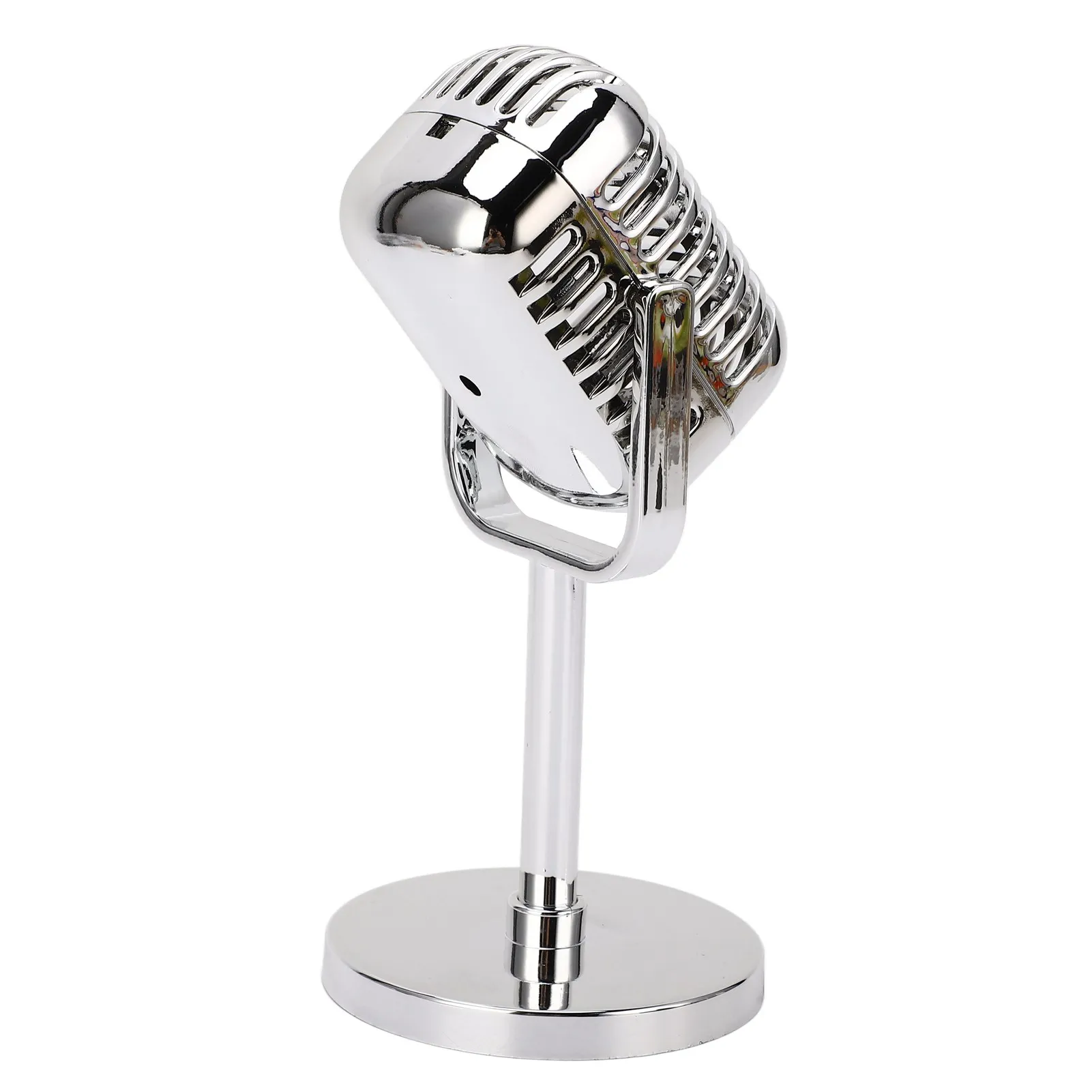 الرجعية ميكروفون الدعائم البلاستيك محاكاة الكلاسيكية وهمية خمر ميكروفون الدعامة نموذج للتصوير الفوتوغرافي