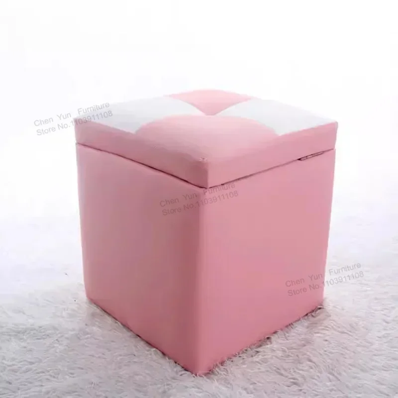 Fabric Art Fitting Room Storage Stool Modern Simple Home Furniture Living Room Storage Stool Originality Tabouret De Stockage