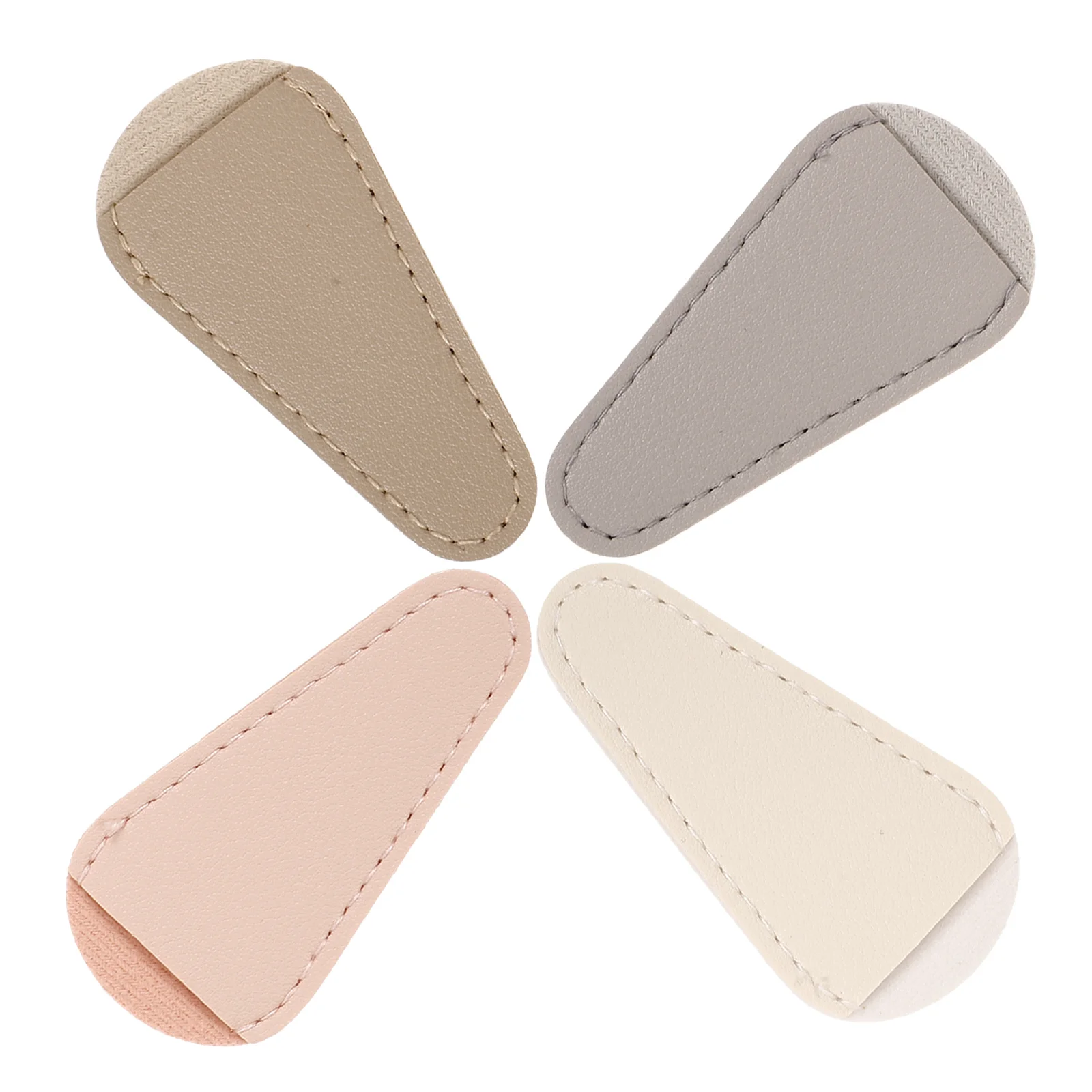 4 قطعة بشرة القراص يغطي واقية مقص غطاء ل مانيكير باديكير أدوات مسمار كليبرز غطاء إهاب الملقط غطاء