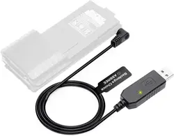 BaoFeng 워키토키 USB 충전기 케이블, 양방향 라디오, UV-5R UV5R UV-82, 3800mAh, UV-S9 플러스, AR-152 워키토키 햄