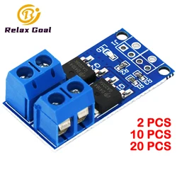 DC5V-36V 15A 400W Max 30A PWM Regulator Adjustment Motor MOSFET Trigger Switch Drive Dual High-Power Speed Control Board Module