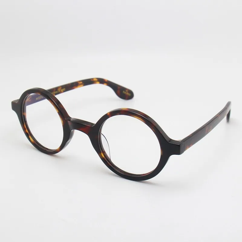 

New Top Grade Designer ZOLMAN Men Retro Round Prescription Women Frames Acetate Handmade for Blue Light Myopia Eyewear Spectacle