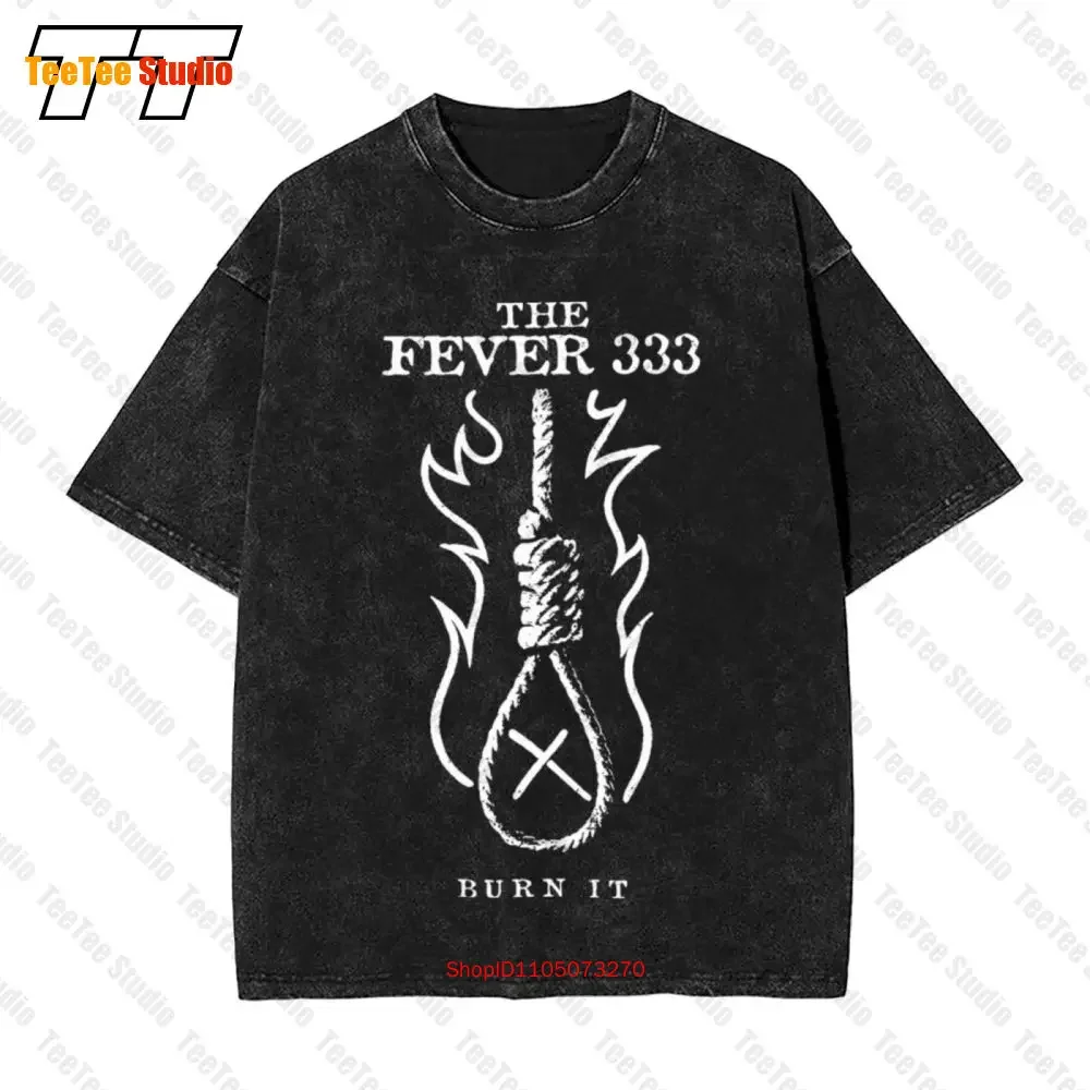 The Fever 333 Band Burn Vintage Oversized T-Shirt FVCD