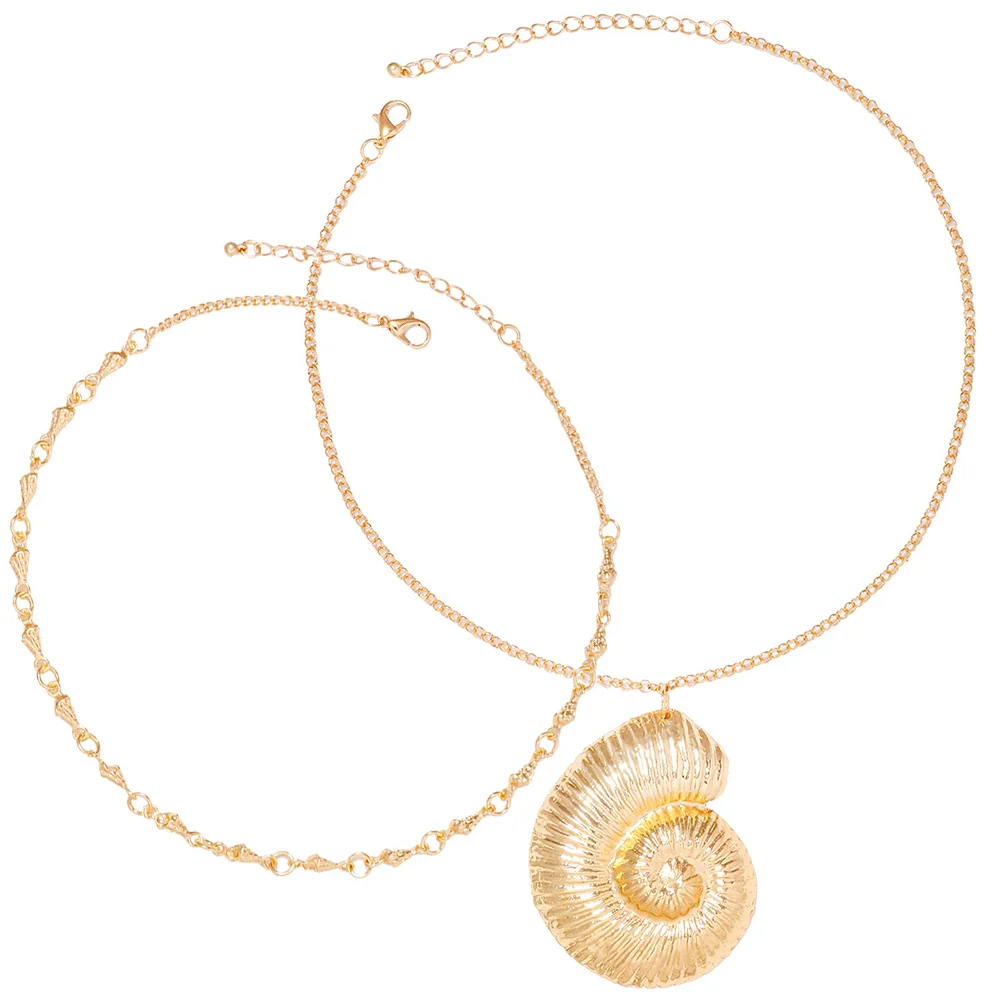 

Jewelry Beach Necklace Miss Choker Necklaces for Woman Metal Creative Sweater Chain